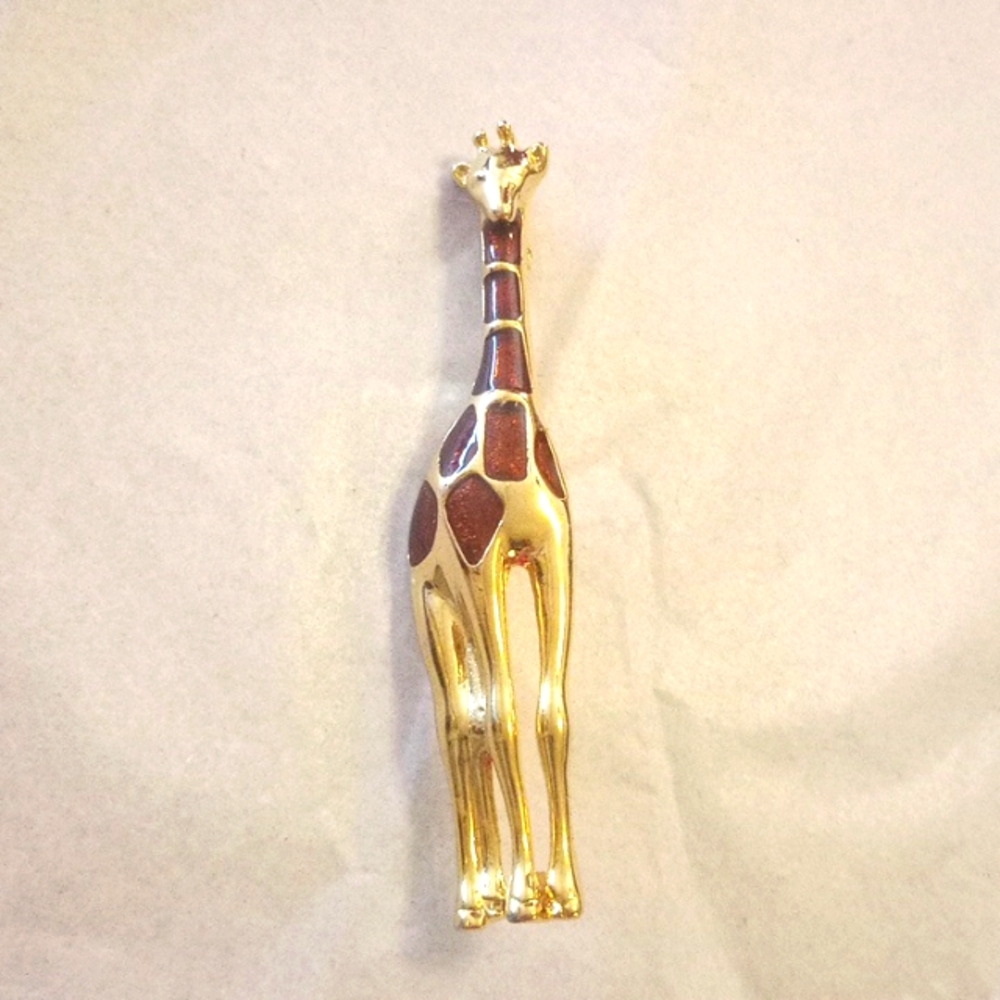 Liz Claiborn Giraffe Brooch